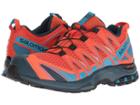 Salomon Xa Pro 3d (cherry Tomato/reflecting Pond/fjord Blue) Men's Shoes