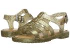 Mini Melissa Flox (toddler) (gold Glitter) Girls Shoes