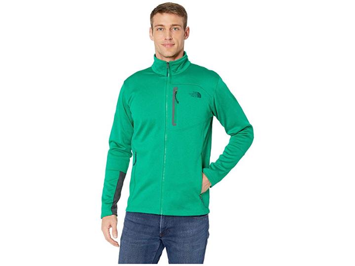 The North Face Canyonlands Full Zip (primary Green Heather) Men's Coat