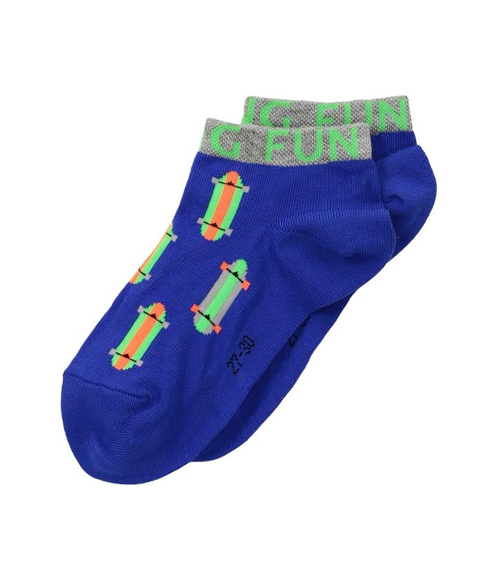 Falke Skateboard Sneaker Sock (toddler/little Kid/big Kid) (cobalt) No Show Socks Shoes