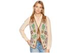 Double D Ranchwear Cherokee Rose Vest (moccasin) Women's Vest