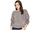 American Rose Anne Dolman Sleeve Sweater (pearl Grey) Women's Sweater