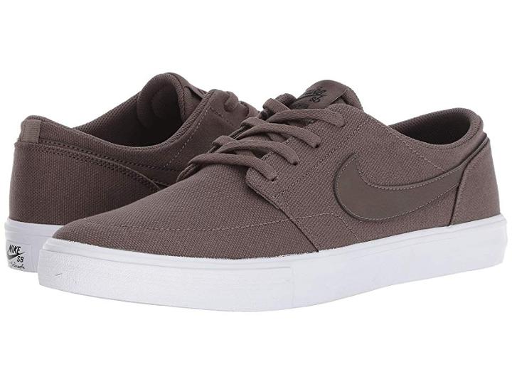 Nike Sb Portmore Ii Solar Canvas (ridgerock/ridgerock/black) Men's Skate Shoes