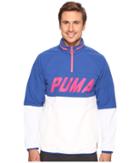 Puma Color Block Jacket (blue) Men's Coat