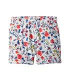 Joules Kids Jersey Pull-on Shorts (toddler/little Kids/big Kids) (beach Ditsy) Girl's Shorts