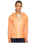 Adidas Outdoor Agravic Alpha Shield Hoodie (easy Orange) Women's Sweatshirt