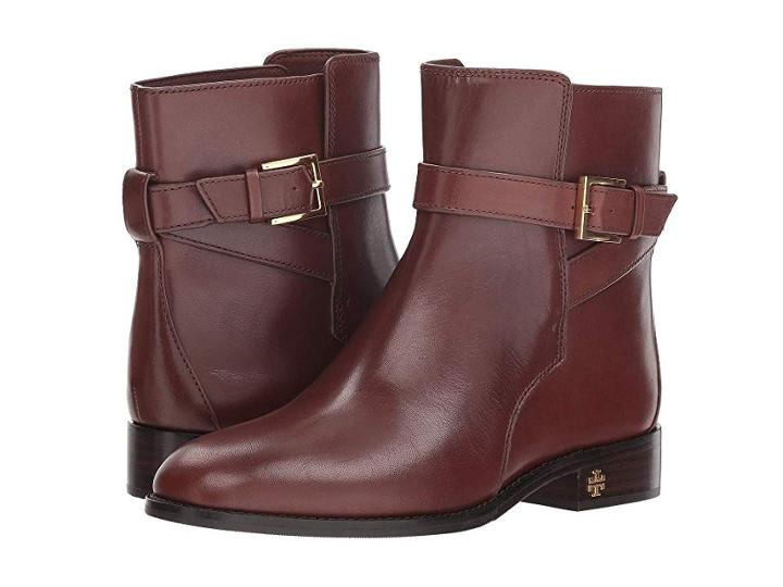 Tory Burch Brooke Ankle Bootie (perfect Brown) Women's Boots