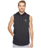 Under Armour Sportstyle Sleeveless Hoodie (black/stealth Gray) Men's Sweatshirt