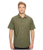 Mountain Hardwear Franztm Short Sleeve Top (surplus Green) Men's Short Sleeve Button Up