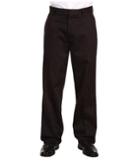 Dockers Men's Never-iron Essential Khaki D3 Classic Fit Flat Front Pant (black) Men's Casual Pants
