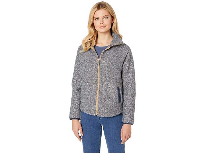 Woolrich Siskiyou Fleece Jacket (gray Heather) Women's Jacket