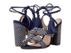 Schutz Leyrieli (blue) Women's Shoes