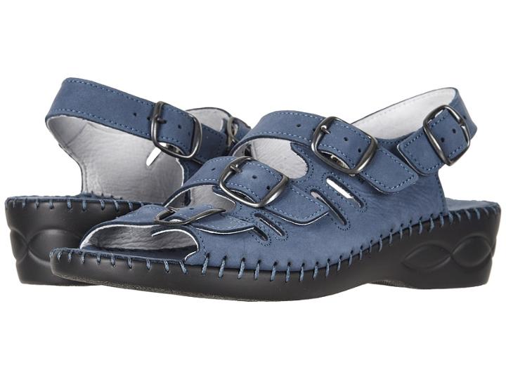 David Tate Luna (navy) Women's  Shoes