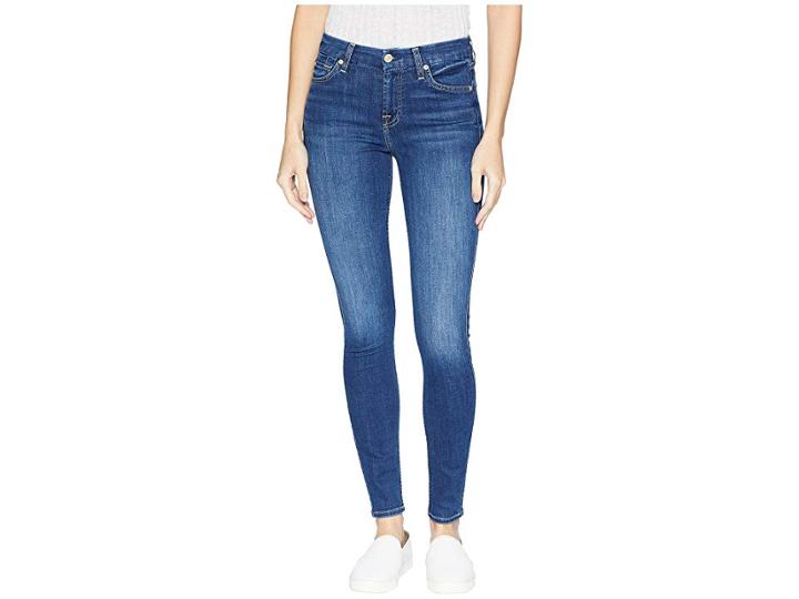7 For All Mankind B(air) Ankle Skinny In Reign (reign) Women's Jeans