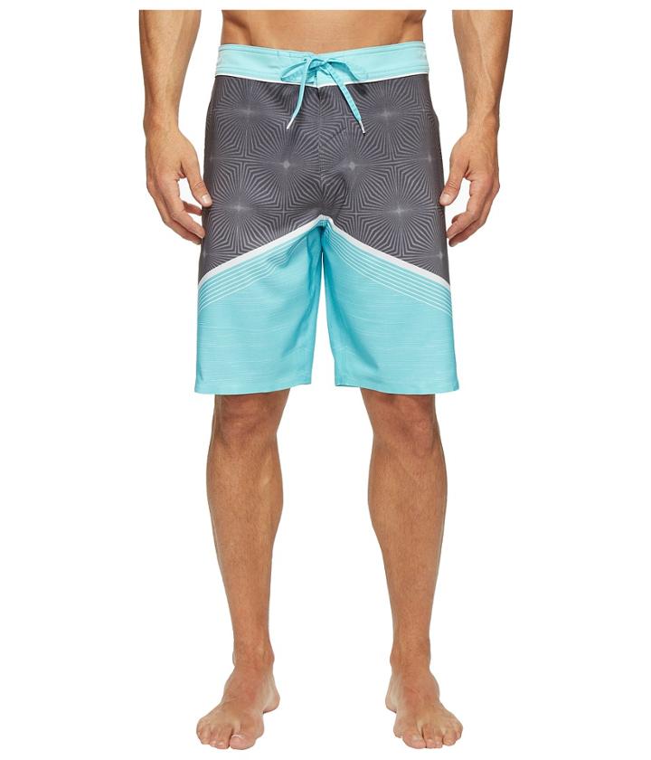 O'neill Hyperfreak Illusion Boardshorts (turquoise) Men's Swimwear