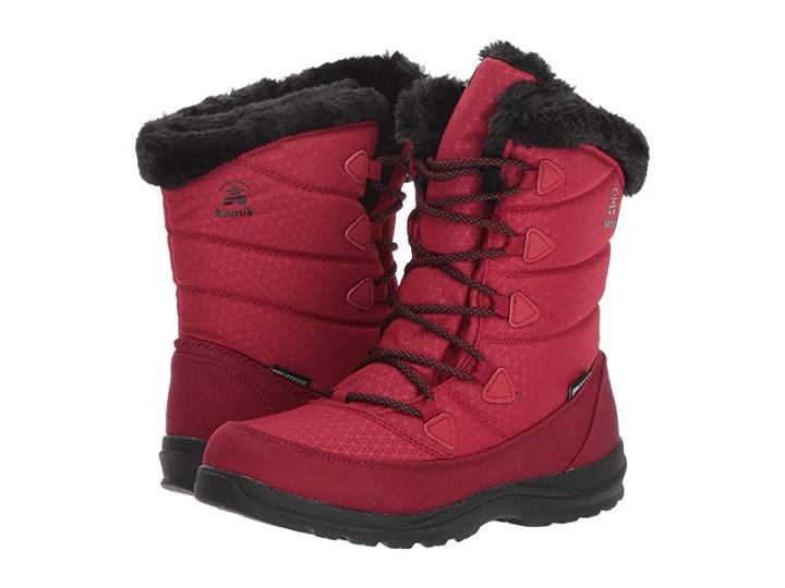 Kamik Polar Joy (red) Women's Cold Weather Boots