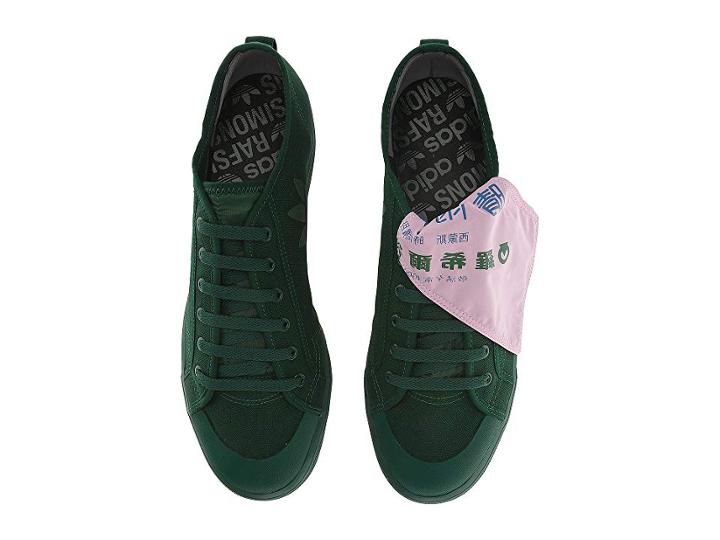 Adidas By Raf Simons Raf Simons Spirit Low Asymm (dark Green/dark Green/pink) Men's Shoes