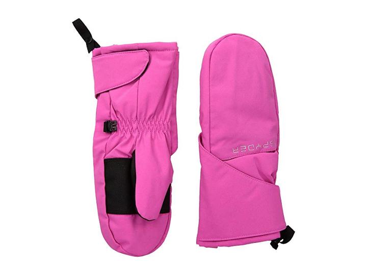 Spyder Kids Bitsy Cubby Ski Mitten (toddler) (taffy Pink/taffy Pink) Ski Gloves