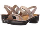 Naot Brussels (beige Snake Leather) Women's Sandals