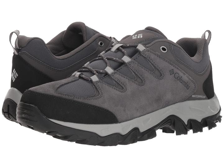 Columbia Buxton Peaktm Waterproof (dark Grey/lux) Men's Hiking Boots