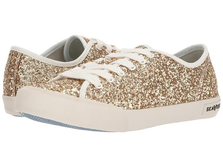 Seavees Monterey Chunky Glitter (gold) Women's Shoes