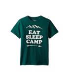 Chaser Kids Super Soft Eat Sleep Camp Tee (little Kids/big Kids) (camp) Boy's T Shirt