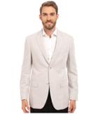 Perry Ellis Linen Suit Jacket (natural Linen) Men's Coat