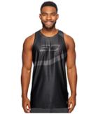 Under Armour Sc30 Core Base Tank Top (black/black/white) Men's Sleeveless