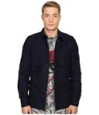 Vivienne Westwood Anglomania Berry Worker's Shirt (blue Denim) Men's Clothing