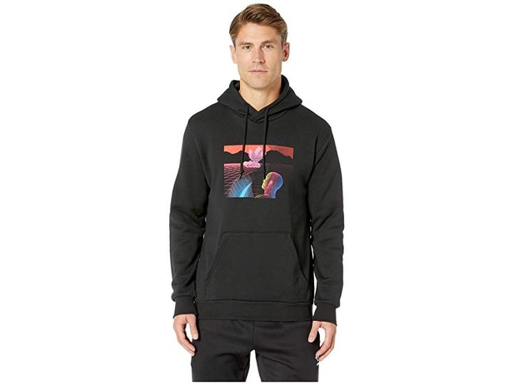 Adidas Originals Tropical 3d Hoodie (black) Men's Sweatshirt