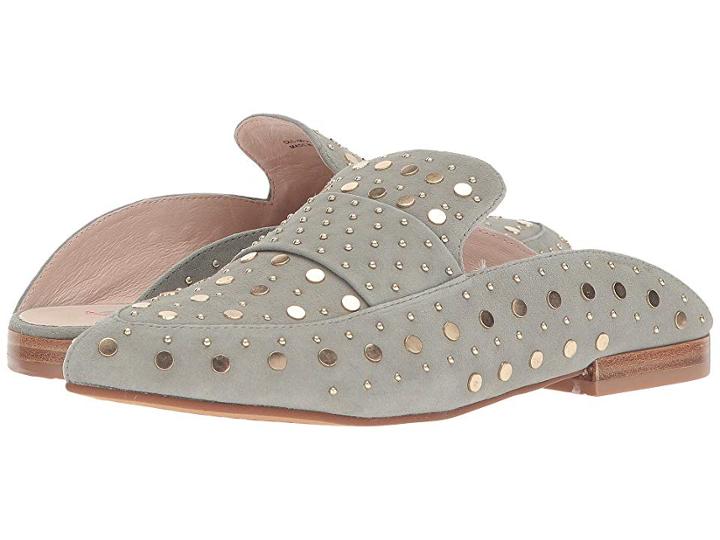 Kristin Cavallari Charlie Loafer Mule (sage Kid Suede) Women's Clog Shoes