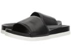 Steven Saunders (black Leather) Women's Slide Shoes