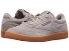 Reebok Lifestyle Club C 85 Gs (powder Grey/ash Grey/gum) Men's Shoes