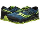 Saucony Nomad Tr (deepwater/citron) Men's Running Shoes