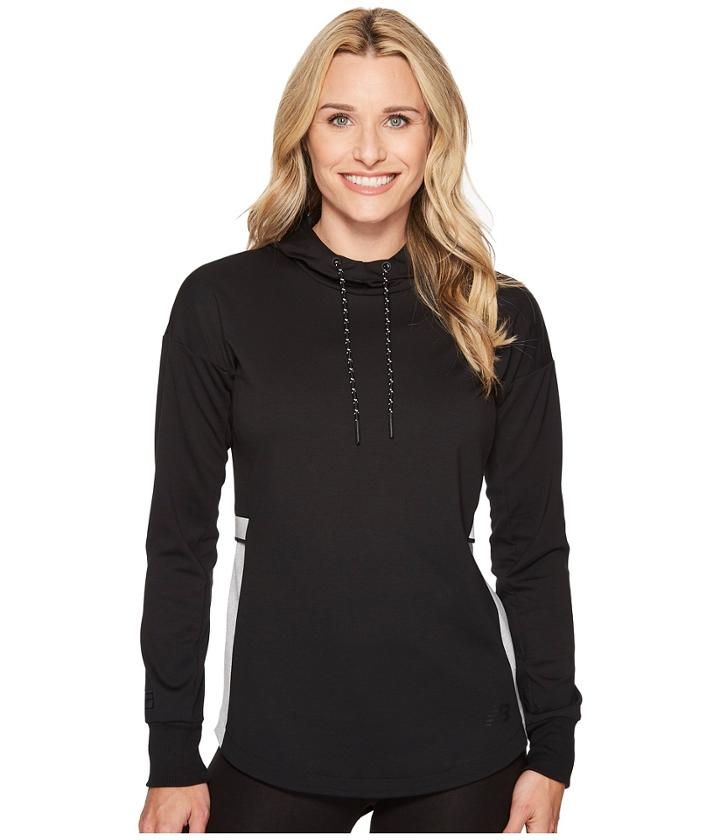 New Balance Nb Athletic Pullover (black) Women's Sweatshirt