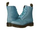 Dr. Martens 1460 Pascal Glitter Core (turquoise Glitter Pu) Women's Boots
