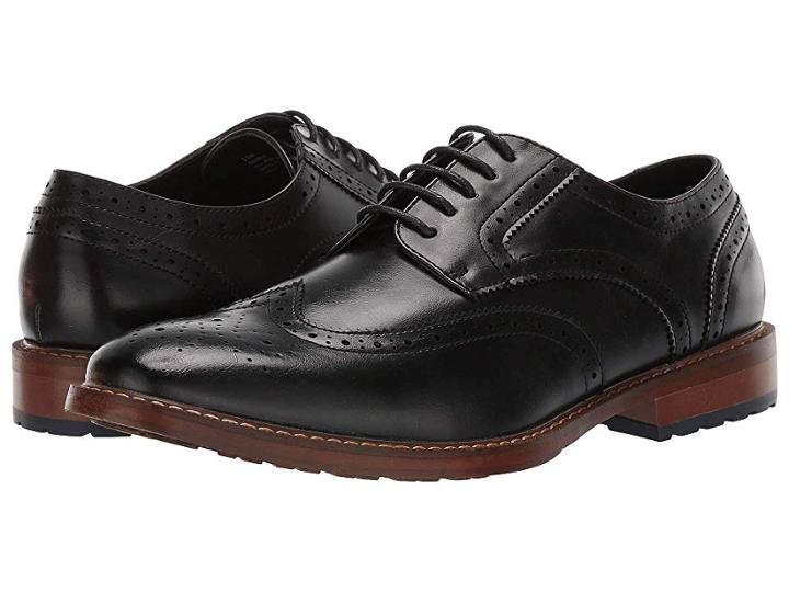 Van Heusen George (black) Men's Shoes