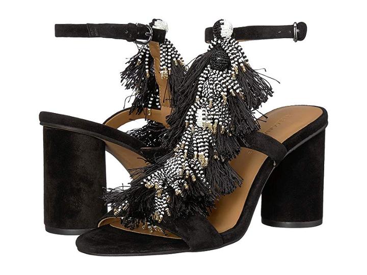Rebecca Minkoff Alnie (black Kid Suede) Women's Shoes