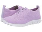 Cole Haan Zerogrand Stitchlite Oxford (lavender Wool Knit/ivory) Women's Lace Up Casual Shoes