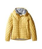The North Face Kids Lexi Thermball Hoodie (little Kids/big Kids) (cocoon Yellow (prior Season)) Girl's Coat