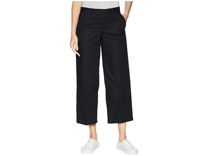 Vans Authentic Wide Leg Pants (black) Women's Casual Pants