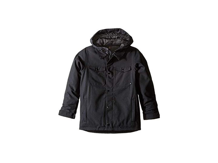 Burton Kids Boys Uproar Jacket (little Kids/big Kids) (black Denim 1) Boy's Coat