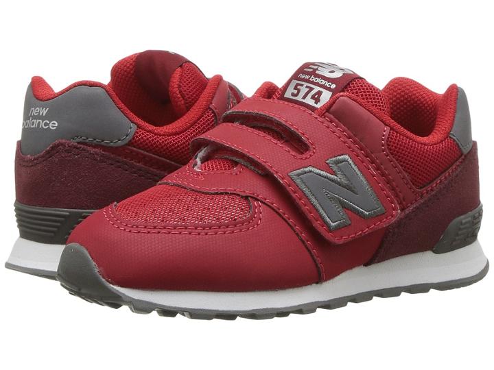New Balance Kids Kx574v1i (infant/toddler) (red/black) Boys Shoes