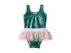 Shade Critters Mermaid Two-piece Scoop (infant) (green) Girl's Swimwear Sets