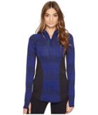 Threads 4 Thought Runa Pullover (electric Blue/black) Women's Clothing
