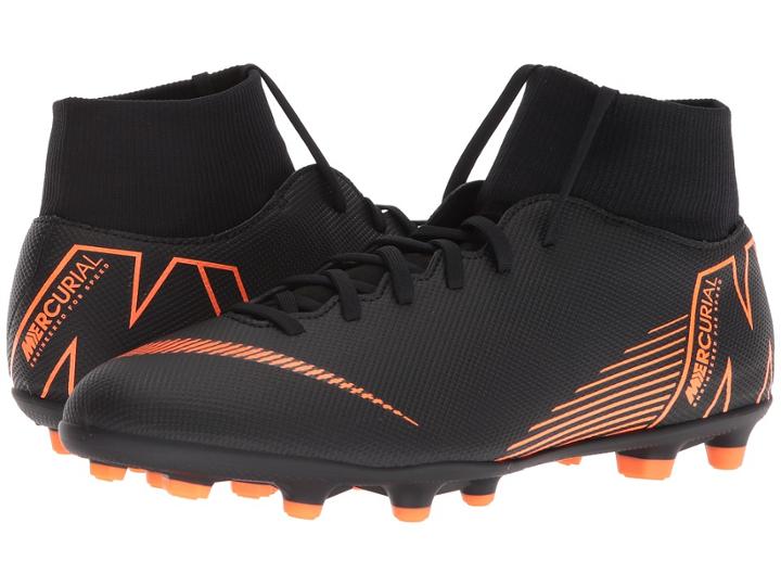 Nike Superfly 6 Club Mg (black/total Orange/white) Men's Soccer Shoes
