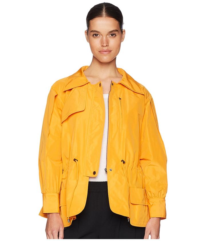 Jil Sander Navy Long Sleeve Faile Blouson (orange) Women's Clothing