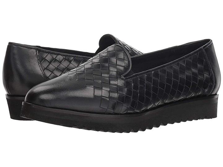 Sesto Meucci Naia (black Stained Calf) Women's Shoes