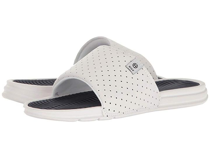 Huf Huf Slide (white/navy) Men's Skate Shoes