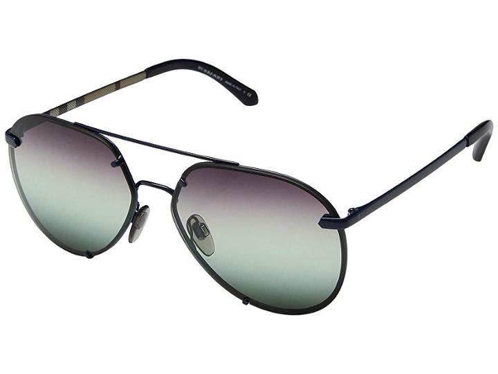 Burberry 0be3099 (blue/gradient Green) Fashion Sunglasses